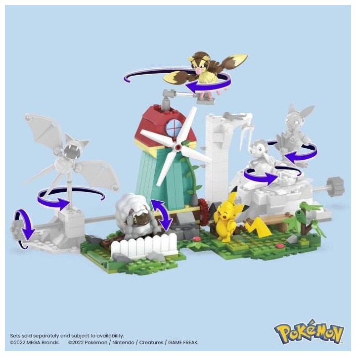 Mega Construx - Pokemon - Moulin A La Campagne - Construction - 6 Ans