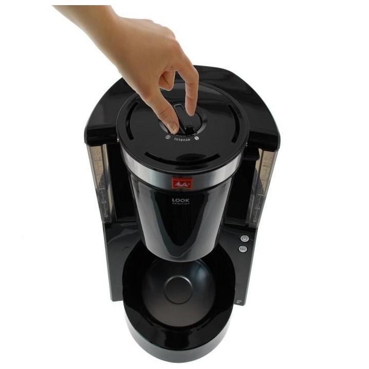 Machine a café MELITTA - Look IV Therm Selection 1011-12 Noir/Acier B