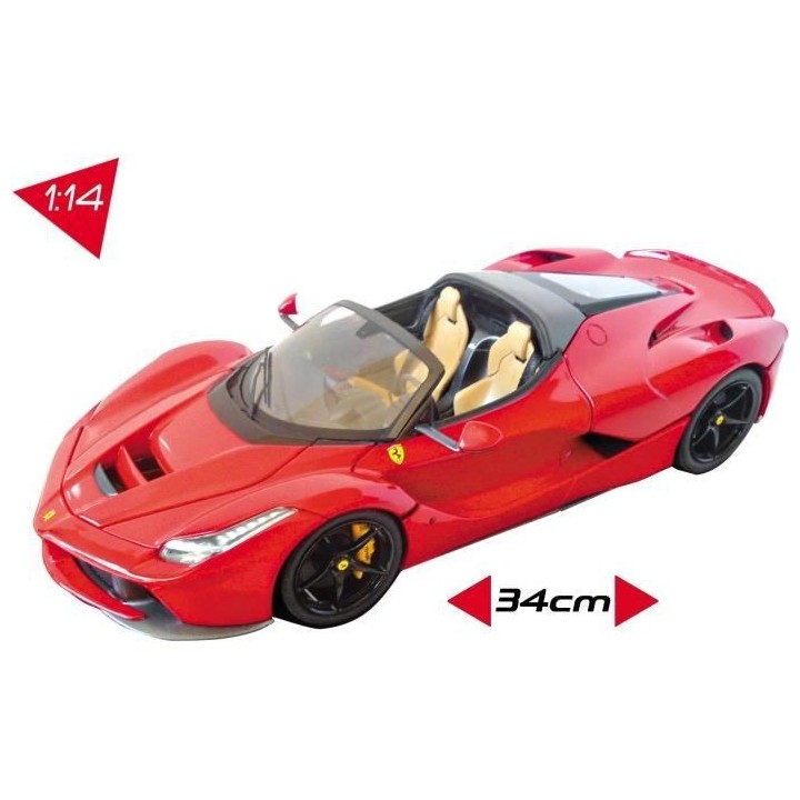 MONDO MOTORS - Véhicule radiocommandé - Effets lumineux - Ferrari La