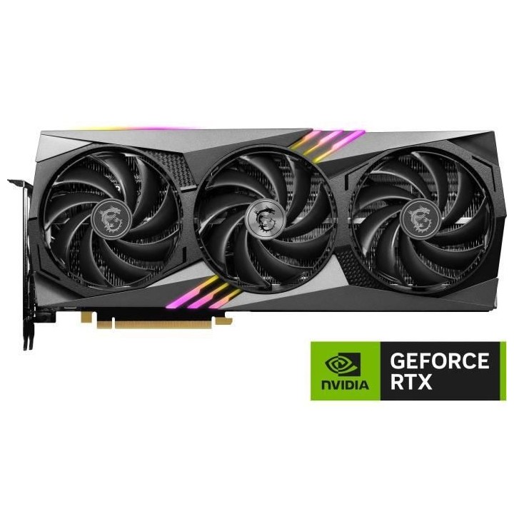 MSI - Nvidia - Carte Graphique - RTX 4060 Ti GAMING X TRIO - 8Go