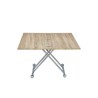 Table Basse Extensible - Chene - Relevable - 100 x 57/114 x 40/75 cm - DANNY