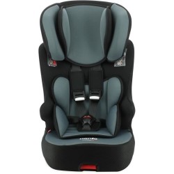 Siege auto NANIA RACER - Isofix - Groupe 1/2/3 (9-36Kg) - Tetiere réglable en hauteur - Access gris - Fabriqué en France