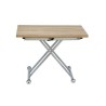 Table Basse Extensible - Chene - Relevable - 100 x 57/114 x 40/75 cm - DANNY