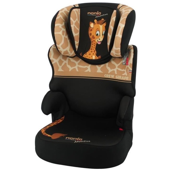 Rehausseur NANIA BEFIX - Isofix - Groupe 2/3 (15-36Kg) - Avec dossier