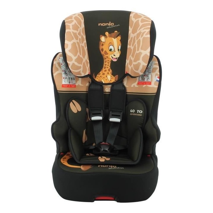 Siege auto NANIA RACER - Isofix - Groupe 1/2/3 (9-36Kg) - Tetiere rég