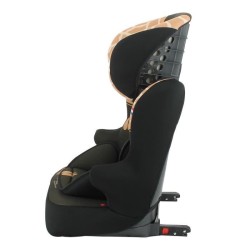 Siege auto NANIA RACER - Isofix - Groupe 1/2/3 (9-36Kg) - Tetiere réglable en hauteur - Girafe - Fabriqué en France