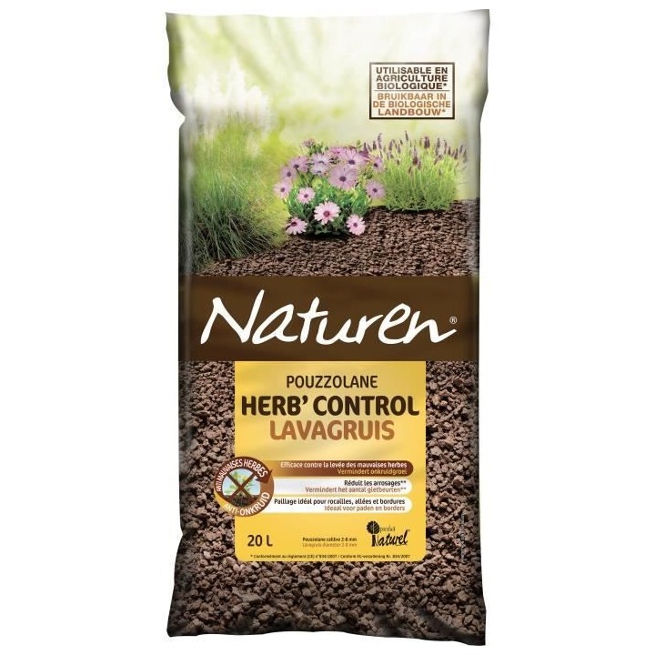 NATUREN Paillage Pouzzolane - 20L