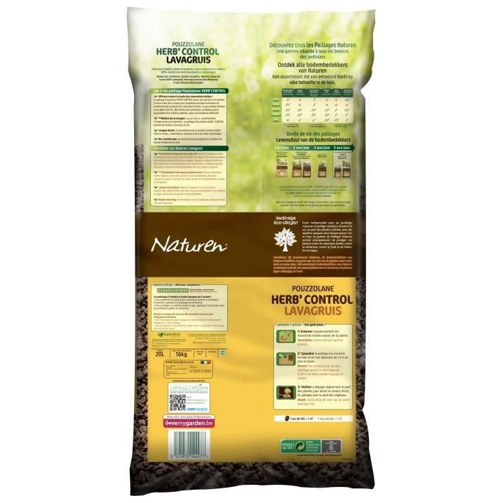 NATUREN Paillage Pouzzolane - 20L
