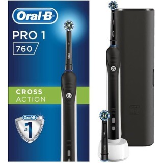 Brosse a dents électrique rechargeable ORAL-B PRO 1 760 - 1 Manche ca