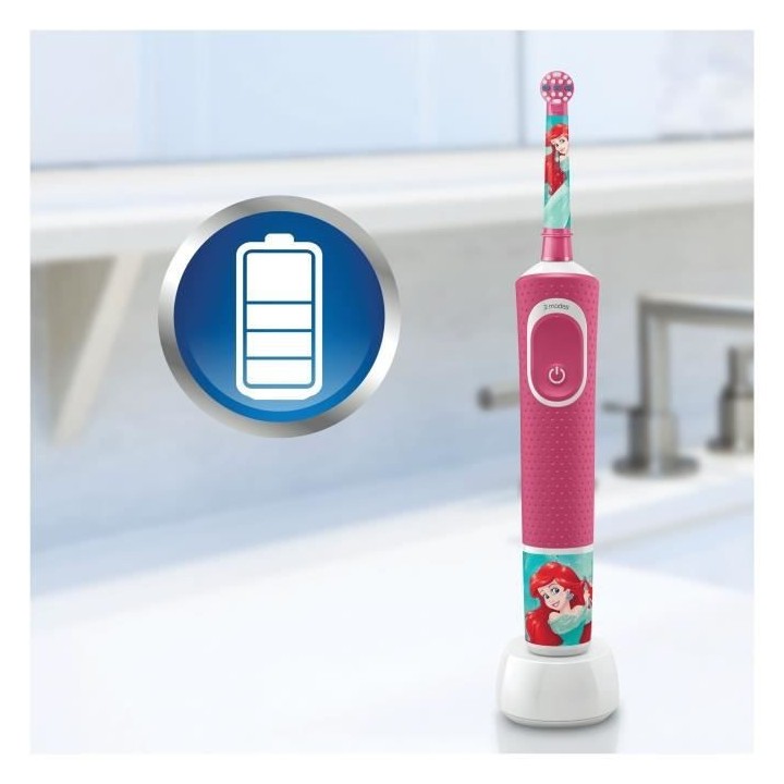 Oral-B Brosse a Dents Électrique Kids Princesses +3ans