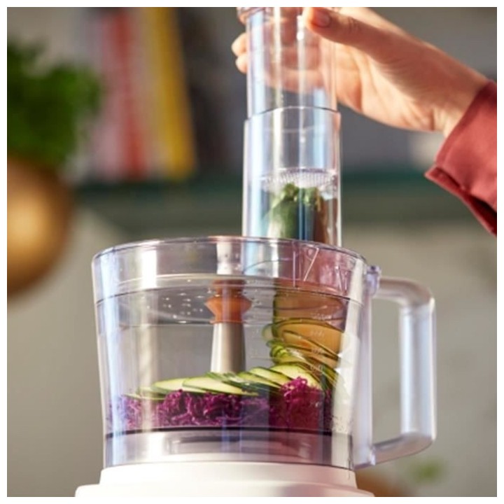 PHILIPS Robot Multifonctions Daily HR7320/00, 700 W, 19 fonctions, 2 v