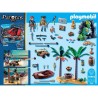 PLAYMOBIL - 70962 - Pirate - Ilôt des pirates - Aventure île au trésor