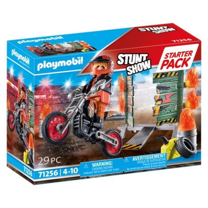 PLAYMOBIL - 71256 - Starter Pack - Stuntshow Cascadeur