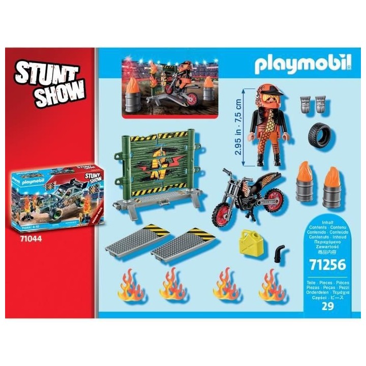 PLAYMOBIL - 71256 - Starter Pack - Stuntshow Cascadeur