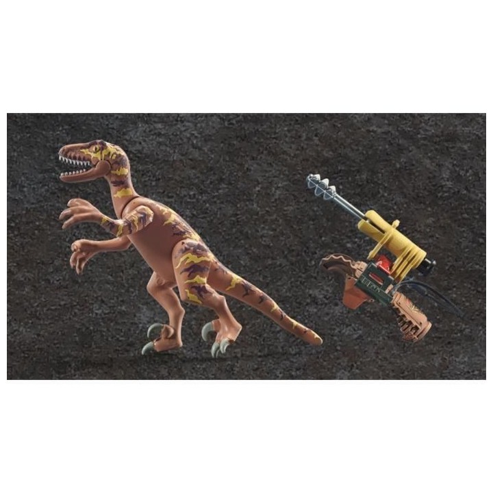 PLAYMOBIL - 71264 - Dino Rise - Deinonychus et guerriers
