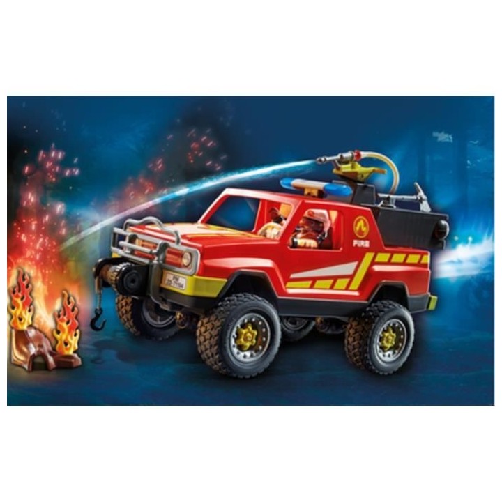 PLAYMOBIL - 71194 - City Action - Pick-up et pompier