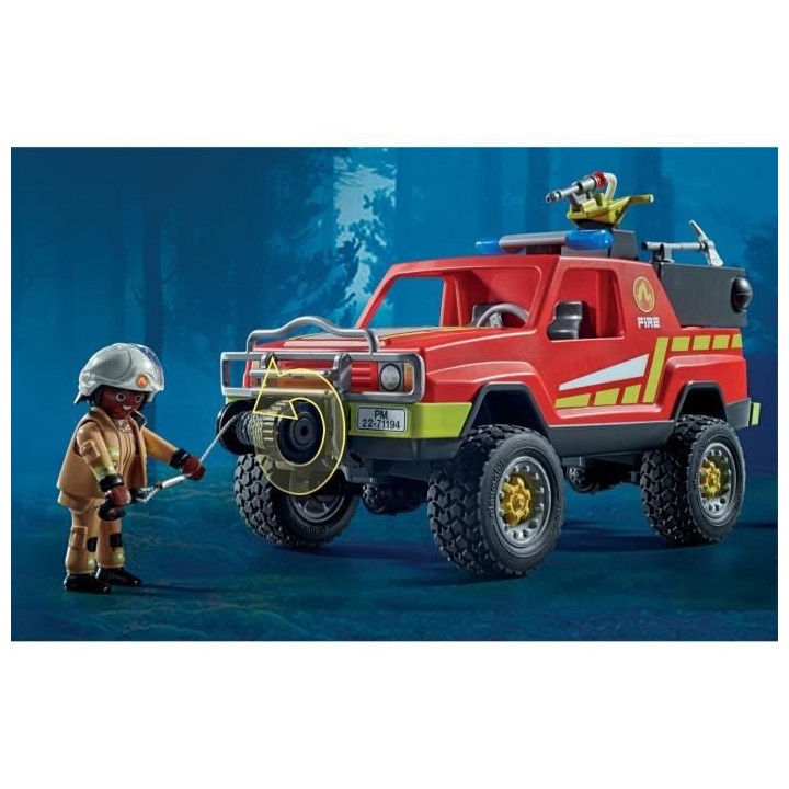 PLAYMOBIL - 71194 - City Action - Pick-up et pompier