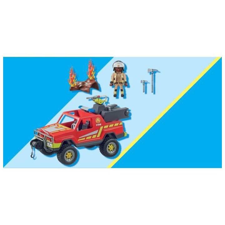 PLAYMOBIL - 71194 - City Action - Pick-up et pompier