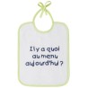 BABYCALIN Lot de 7 bavoirs Naissance Message impression - 20 x 25 cm