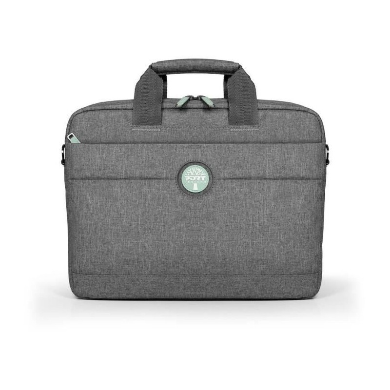 Sacoche pour ordinateur portable 15,6 - PORT DESIGNS YOSEMITE ECO - Gris (62% de matériaux recyclés)