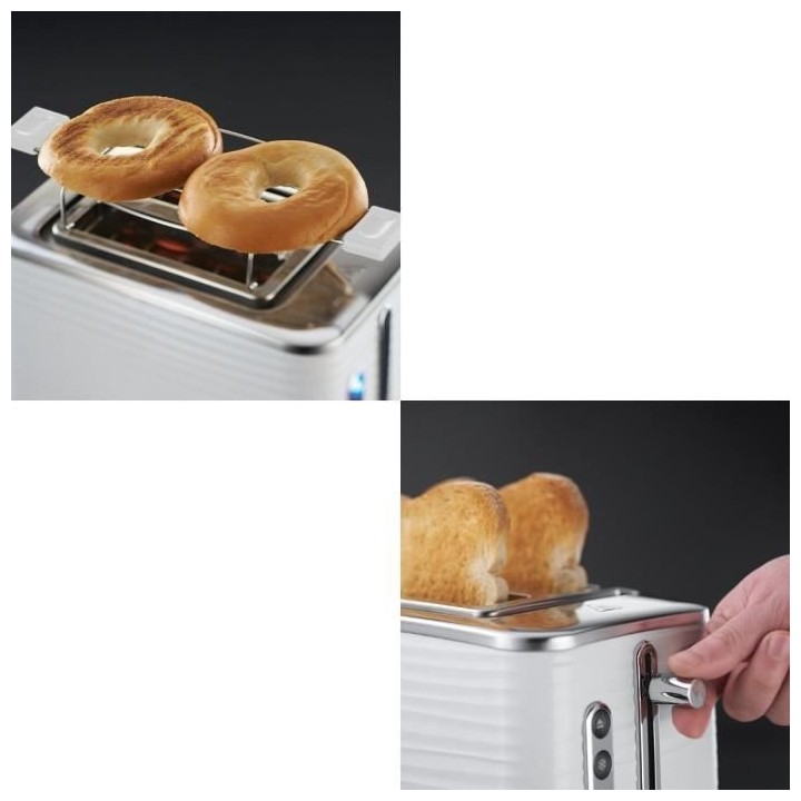 Russell Hobbs 24370-56 Toaster Grille Pain XL Inspire, Contrôle Bruni