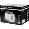 Russell Hobbs 24370-56 Toaster Grille Pain XL Inspire, Contrôle Brunissage, Décongéle, Réchauffe, Chauffe Viennoiserie - Bla