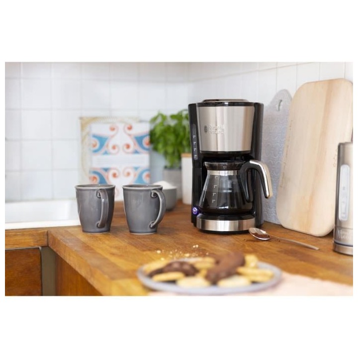 RUSSELL HOBBS 24210-56 Cafetiere Filtre 625ml Compact Home, Café Rapi