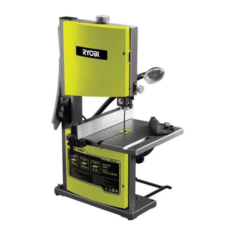 Scie a ruban stationnaire RYOBI 350W - 230mm RBS904