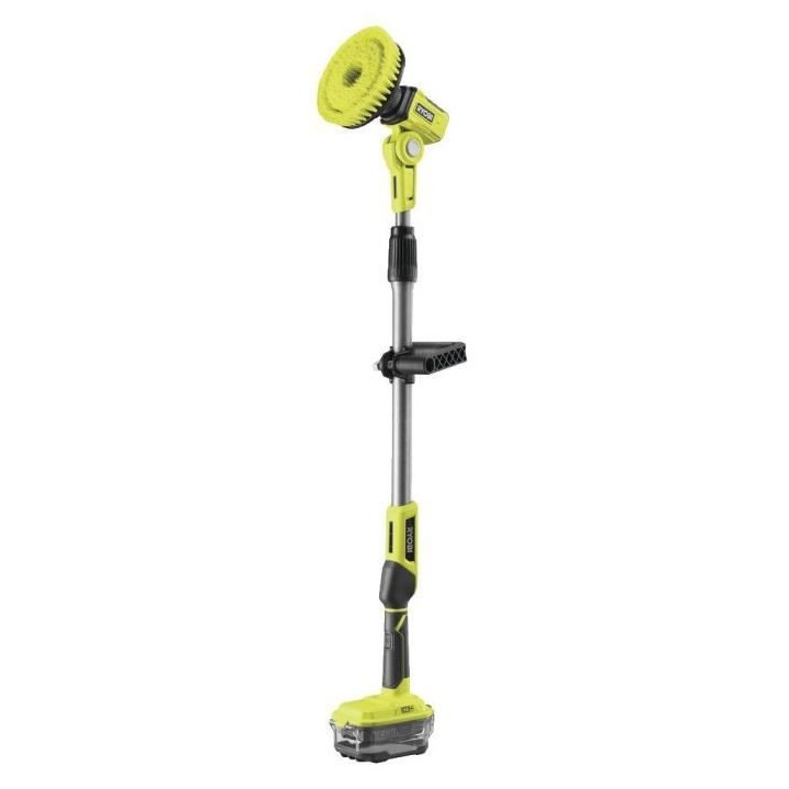 Brosse motorisée télescopique 18V - perche 1 m a 1,4 m, 1 batterie 2