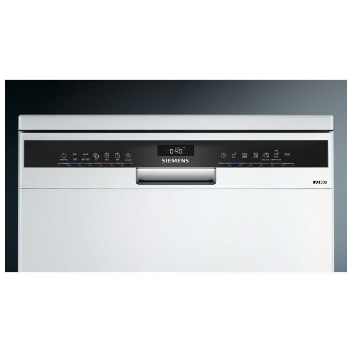 Lave-vaisselle pose libre SIEMENS SN23EW01ME iQ300 - 14 couverts - L60