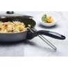 SITRAM Sauteuse 28cm tous feux dont induction noir + pince