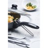 SITRAM Sauteuse 28cm tous feux dont induction noir + pince