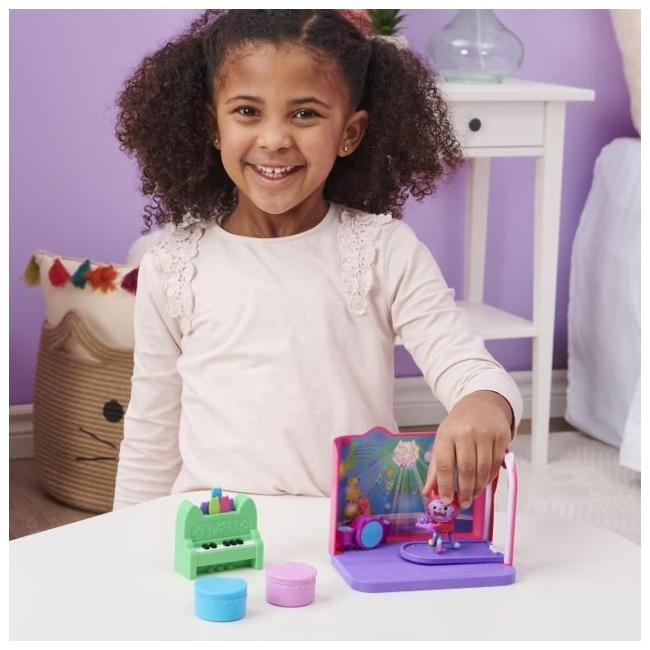 Gabby et la Maison Magique - Playset Deluxe La Salle de Musique de DJ