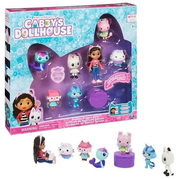 Gabby et la Maison Magique - Coffret de figurines Deluxe - Figurine Ga