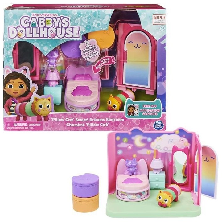 Gabby et la Maison magique - Playset Deluxe la Chambre de Polochat - 1
