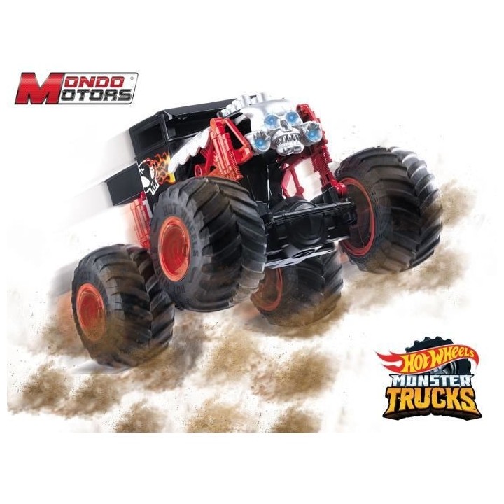MONDO MOTORS - Véhicule radiocommandé - Effets lumineux - Hot Wheels
