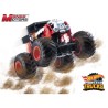 MONDO MOTORS - Véhicule radiocommandé - Effets lumineux - Hot Wheels Bone Shaker - Monster Truck - 28cm