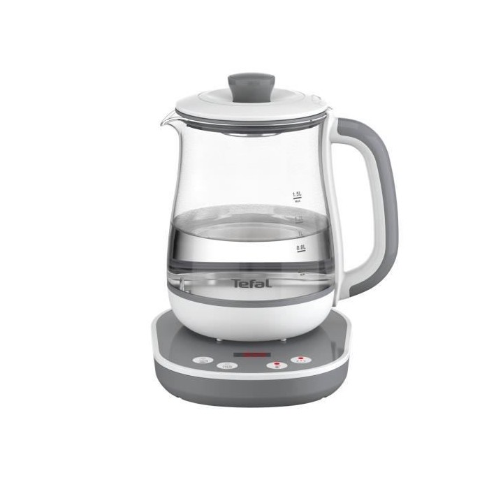 TEFAL BJ551B10 Tastea Machine a thé en verre 1,5 L, 8 réglages, Pani