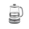 TEFAL BJ551B10 Tastea Machine a thé en verre 1,5 L, 8 réglages, Panier a thé amovible acier inoxydable, Maintien au chaud, Ba