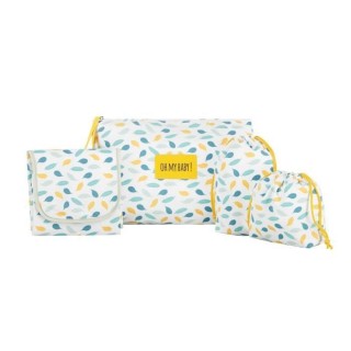 Badabulle Pochettes a langer Pockets & Go, matelas a langer inclus, 1
