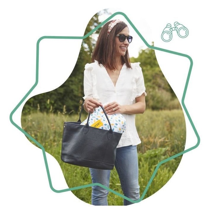 Badabulle Pochettes a langer Pockets & Go, matelas a langer inclus, 1