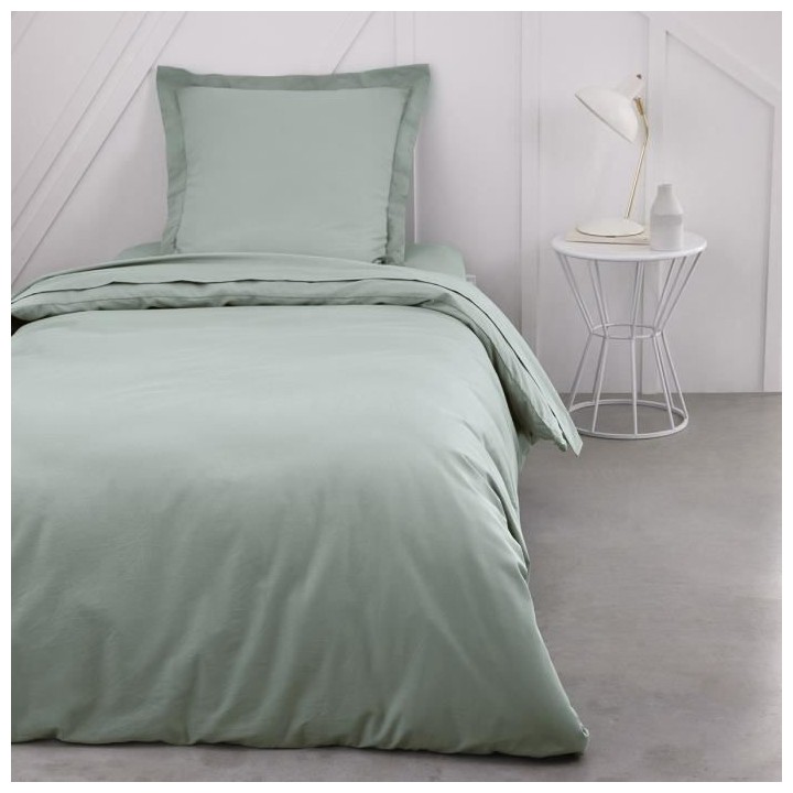 Drap housse TODAY Essential - 90 x 190 cm - 1 personne - 100% Coton un