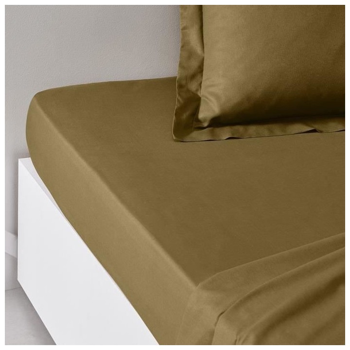 Drap housse TODAY Essential - 140 x 190 cm - 2 personnes - 100% Coton