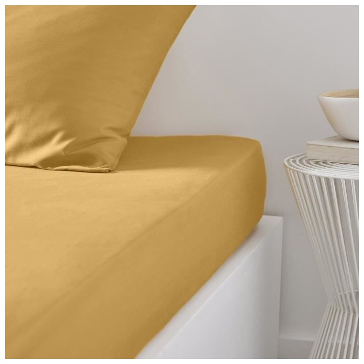 Drap housse TODAY Essential - 140 x 190 cm - 2 personnes - 100% Coton