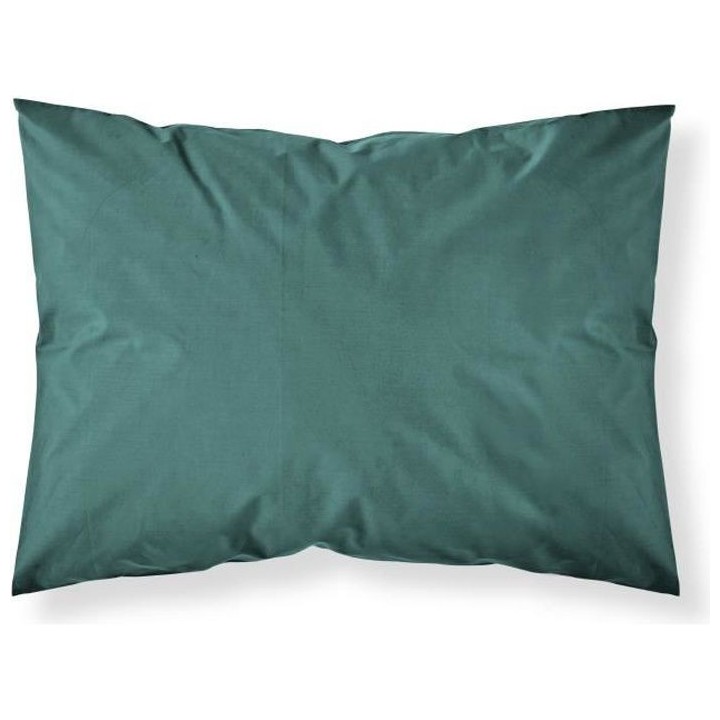 TODAY Taie d'oreiller 100% coton - 50x70 cm - Emeraude TODAY