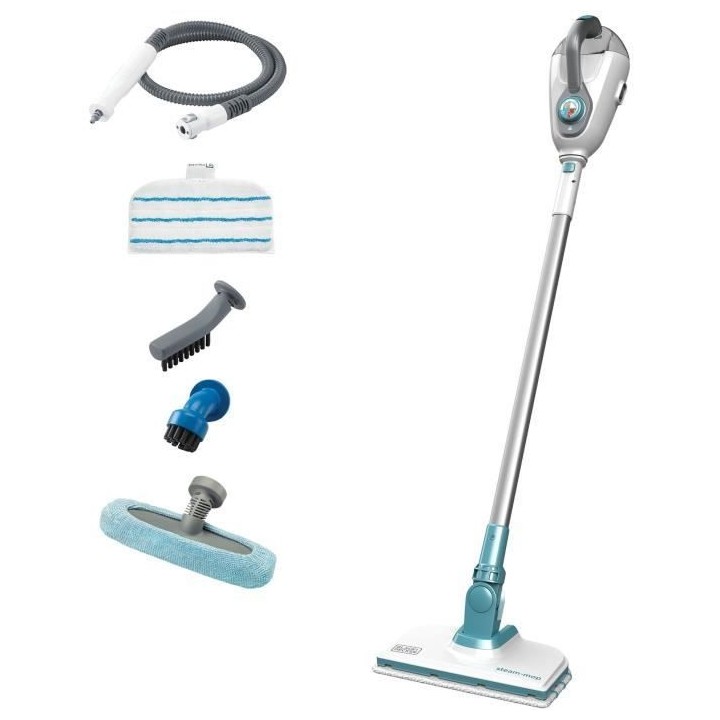 BLACK+DECKER - FSMH1300FX-QS - Balai vapeur avec nettoyeur a main 1600