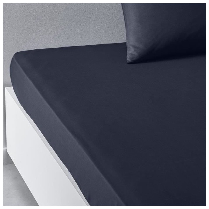 Drap housse TODAY Essential - 140 x 200+30 cm - 2 personnes - 100% Cot