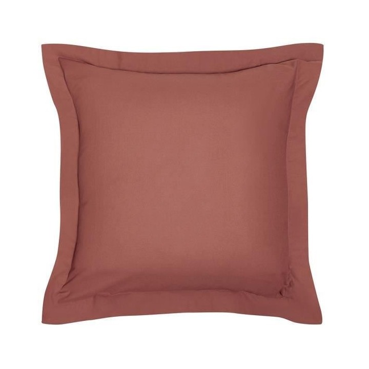 Taie d'oreiller TODAY Essential - 63 x 63+5 cm - 100% Coton uni - Terr