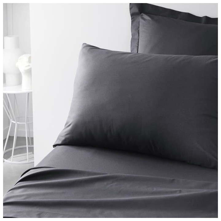 Taie d'oreiller TODAY Essential - 50 x 70+5 cm - 100% Coton uni - Fusa