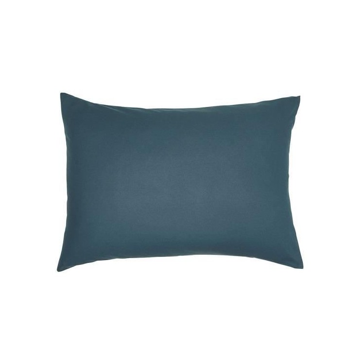 Taie d'oreiller TODAY Essential - 50 x 70+5 cm - 100% Coton uni - Paon